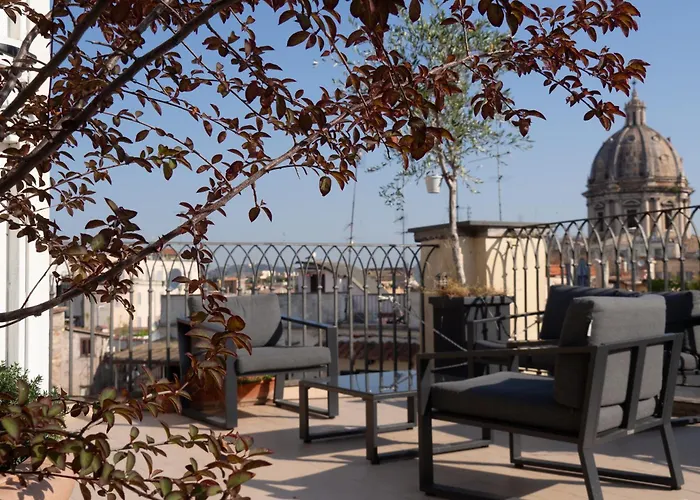 Apartmán Terrace On The Monuments Of Řím