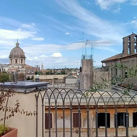 Apartment Terrace On The Monuments Of Rome